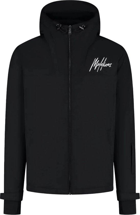 Malelions ski polar jacket in de kleur zwart.