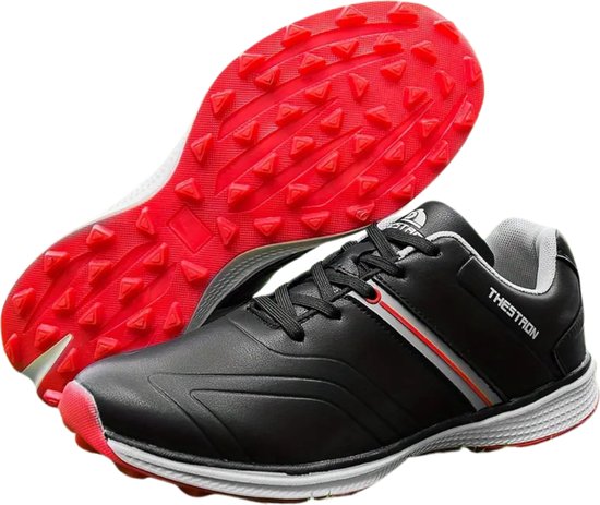 Nivard Golfschoenen Heren - Golfkleding - Golfschoenen Antislip - Waterdicht - Golfen - Wit/Zwart - 45 van Merkloos — afbeelding 4