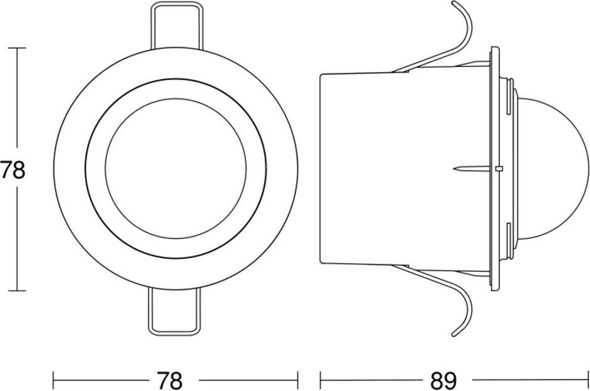 Steinel IS 360-1 360° infraroodsensor wit