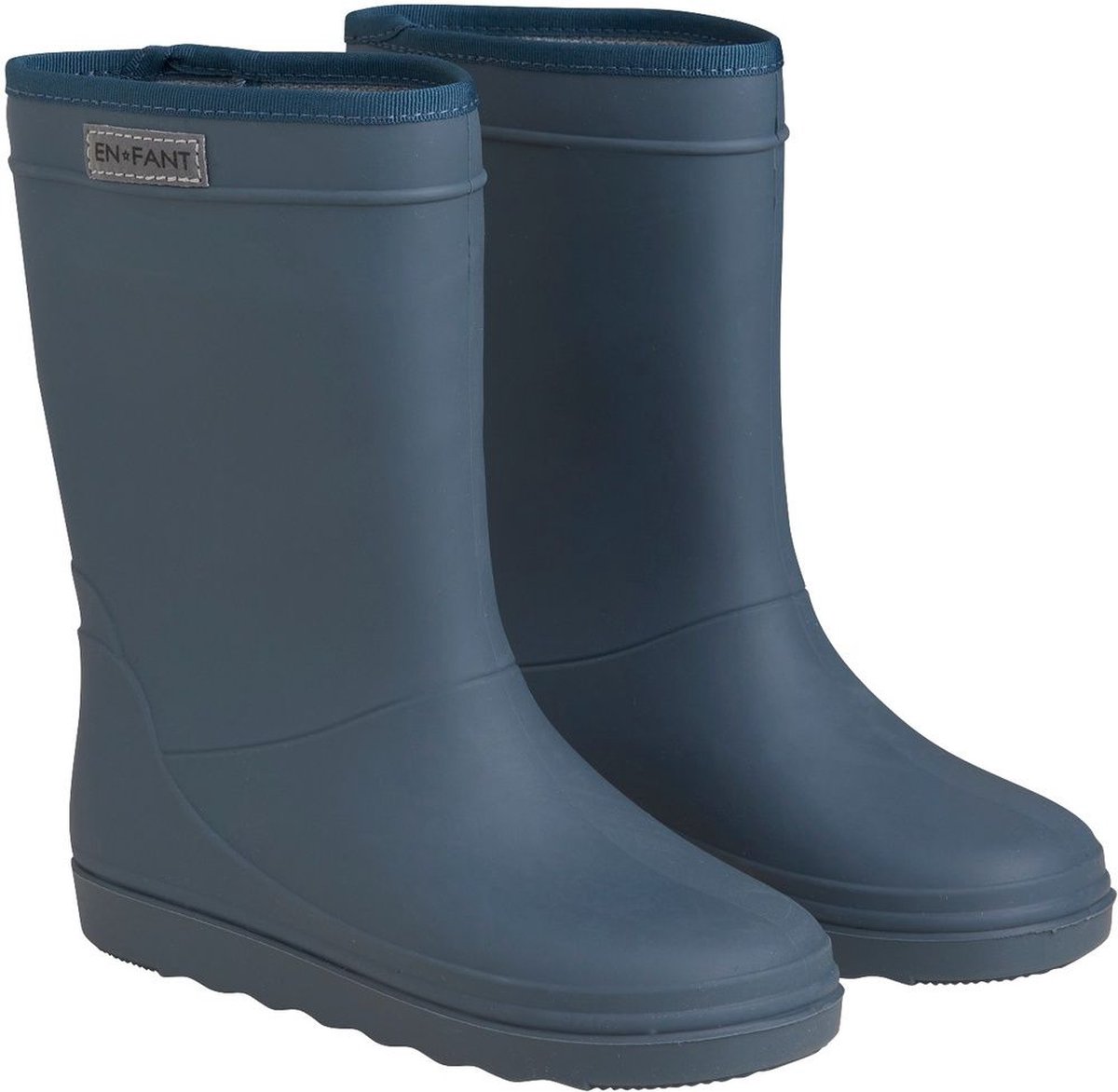 En Fant - Regenlaarzen Effen Kleur - Regenlaarzen - Dark Slate 26