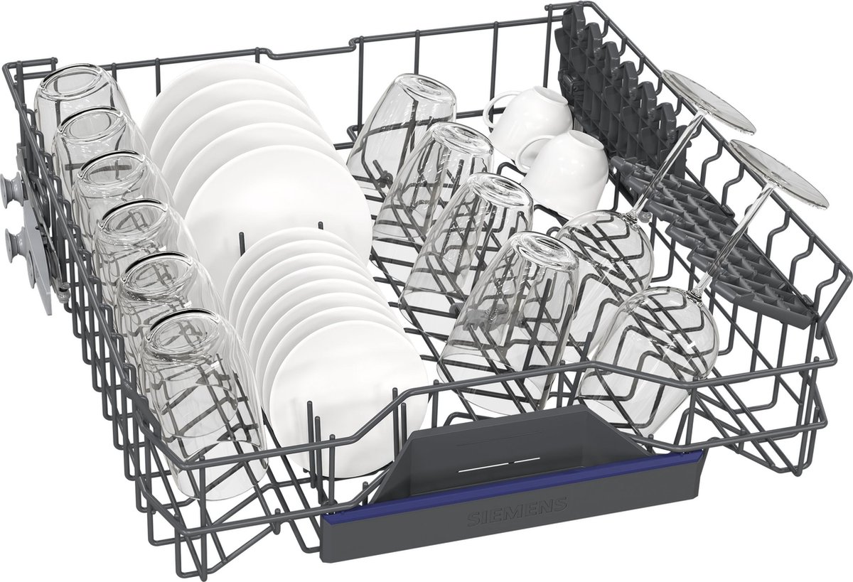Siemens SN43ES22CE - iQ300 - Vaatwasser - Inbouwvaatwasser - Onderbouw - 60 cm - RVS - Energielabel A - varioSpeed Plus: je vaat tot wel drie keer zo snel schoon -Home Connect — afbeelding 5