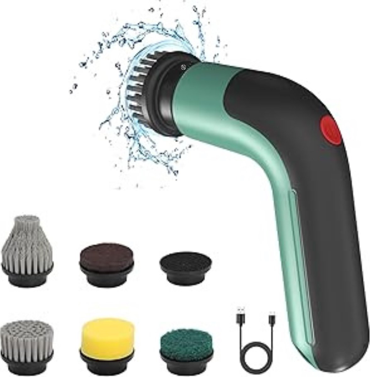 Goedkoopste Equivera Elektrische Spinschrobber- Spinning Schrobber - Elektrische Spin Schrobber - Draaiende Schrobber - Elektrische Schrobber - Schrobmachine - Poetsmachine - Schrobber - Elektrische Schrobborstel - Scrubber - Boenmachine - Spinscrubber - Elektri