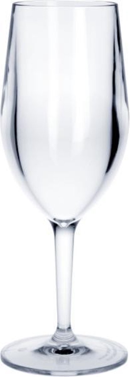 SET 6 stuks Plastic wijnglas Vinalia 1/8L SAN kristalhelder vaatwasser bestendig