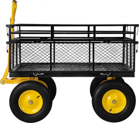 Opvouwbare aluminium steekwagen met een draagvermogen van 50 kg - Set