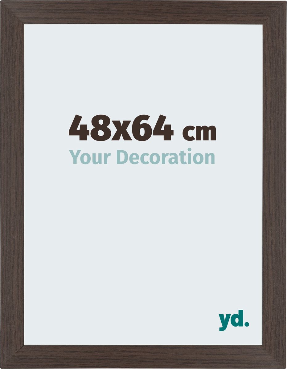 yd. Your Decoration - Fotolijst 48x64 cm - MDF - Eiken Donker - Mura