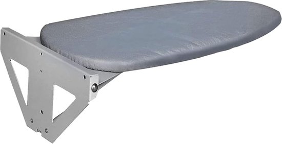 ybaymy Wandgemonteerde strijkplank, 95 x 33 cm, opvouwbare strijkplank