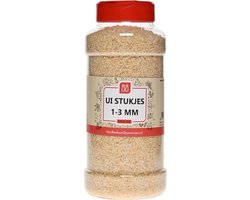 Van Beekum Specerijen - Ui Stukjes 1-3 mm - Strooibus 400 gram
