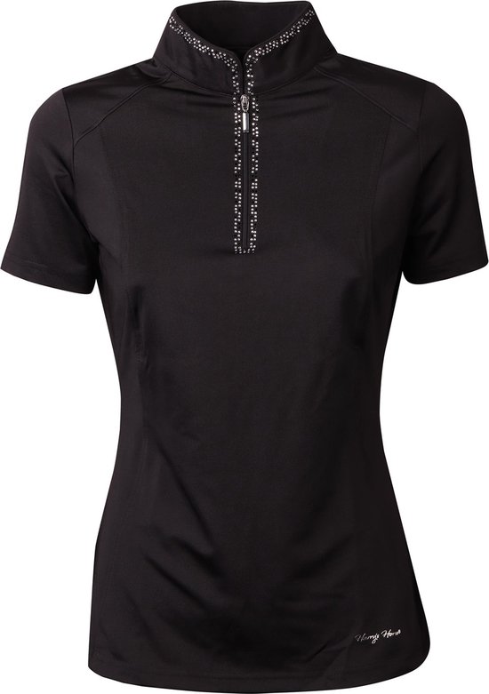 Harry’s Horse – Wedstrijdshirt Denver – Zwart – Maat 140