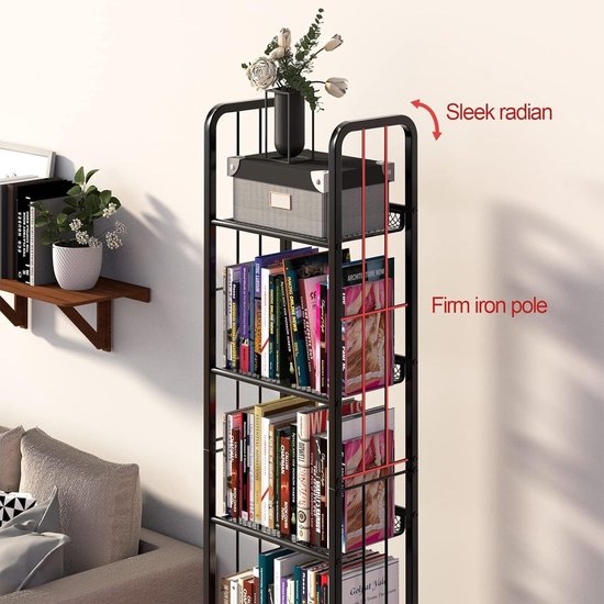 Foto: Inovra luxe vrijstaande ladderkast met 5 niveaus voor diverse ruimtes en stijlen