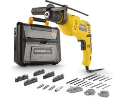 Powerplus Klopboormachine POWXBOX008 - Klopboormachine - 810 W- 158 accessoires