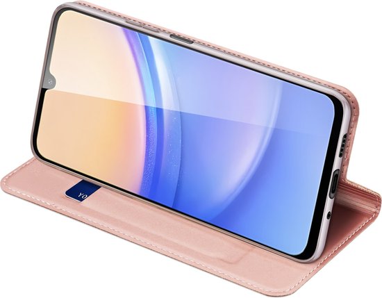 Dux Ducis - Coque de téléphone adaptée à Samsung Galaxy A16 5G - Skin Pro - Book Case - Rose