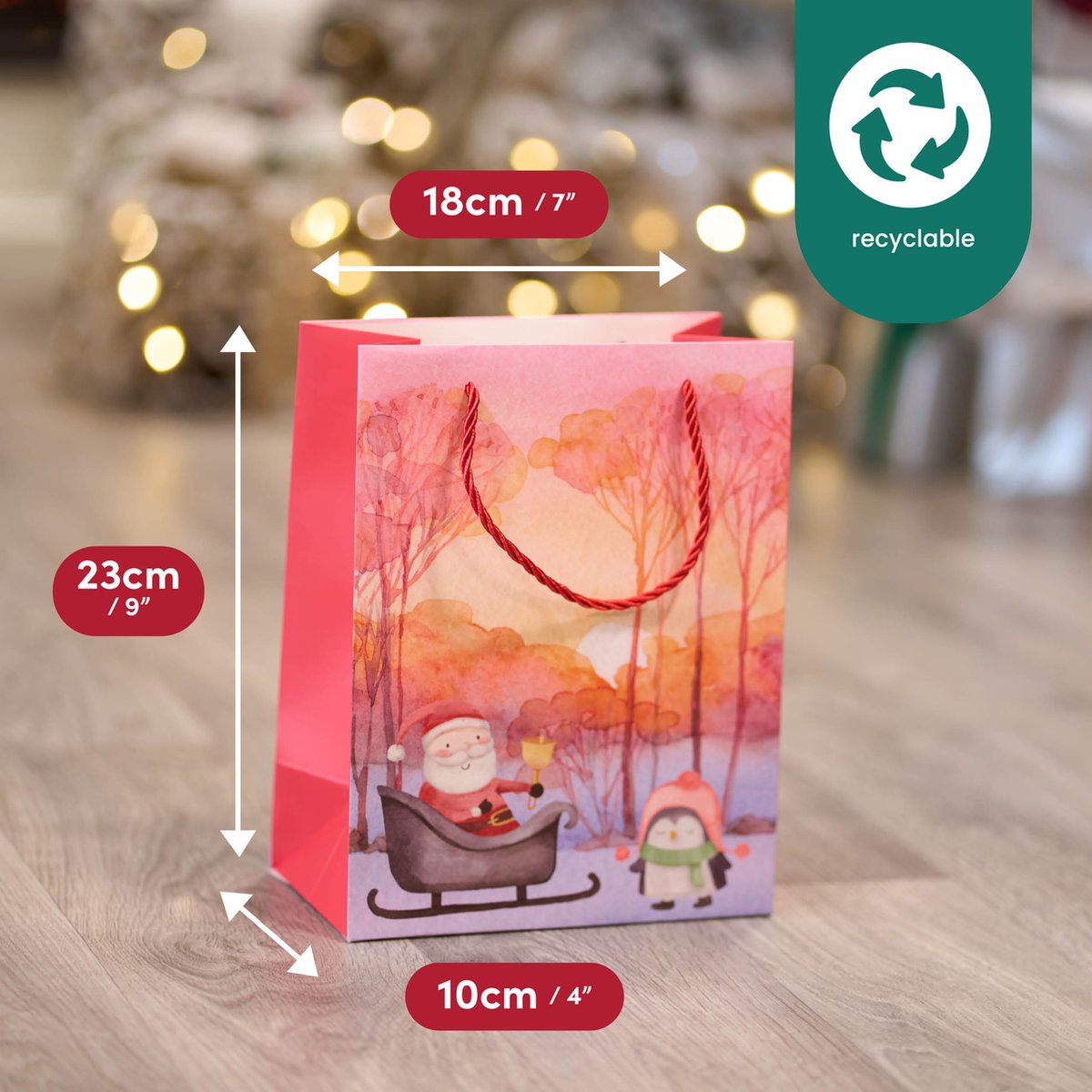 DECO EXPRESS Opbergtas voor kerstdecoratie met handgrepen