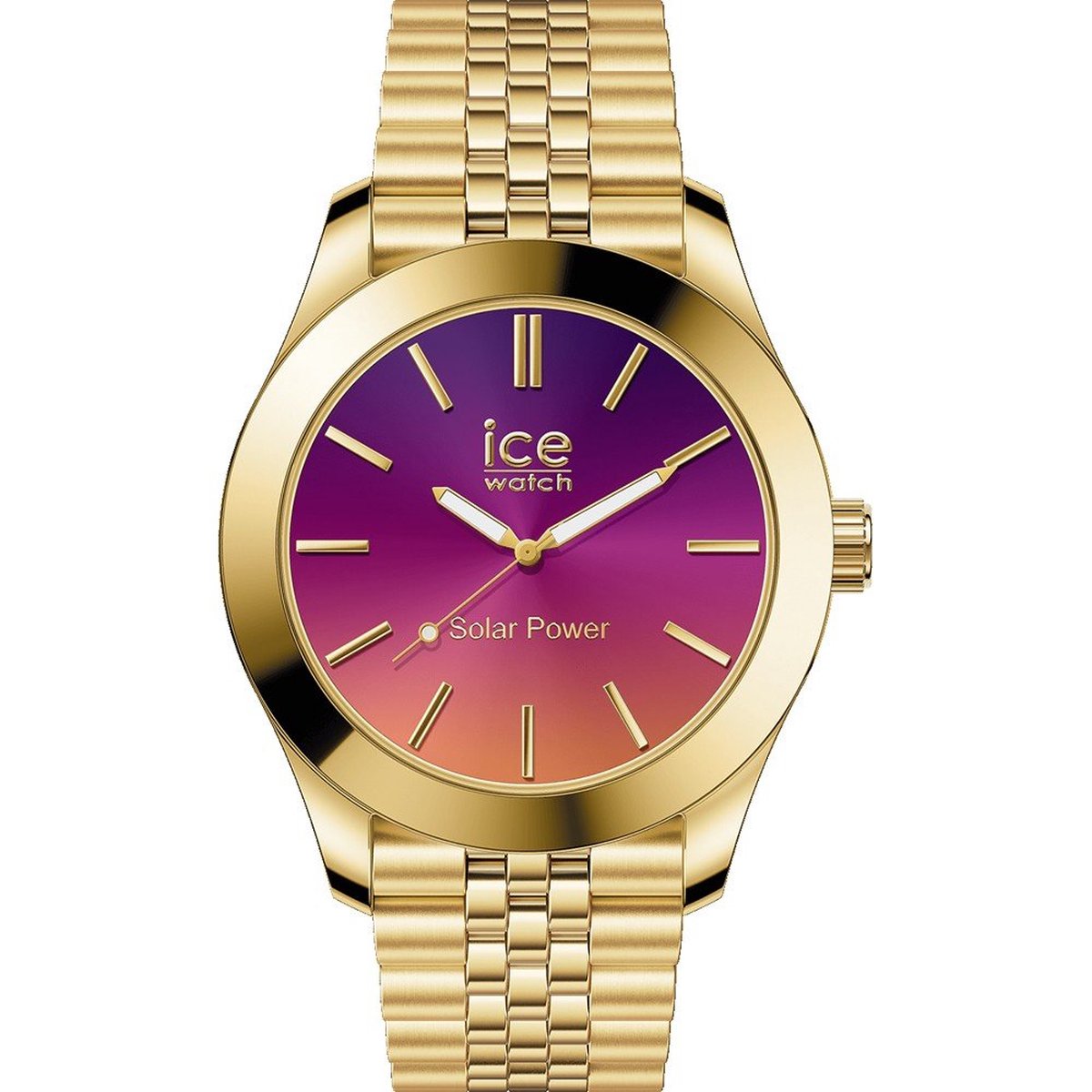 Ice Watch ICE steel - Gold night pink 023792 Horloge - Staal - Goudkleurig - Ø 34 mm