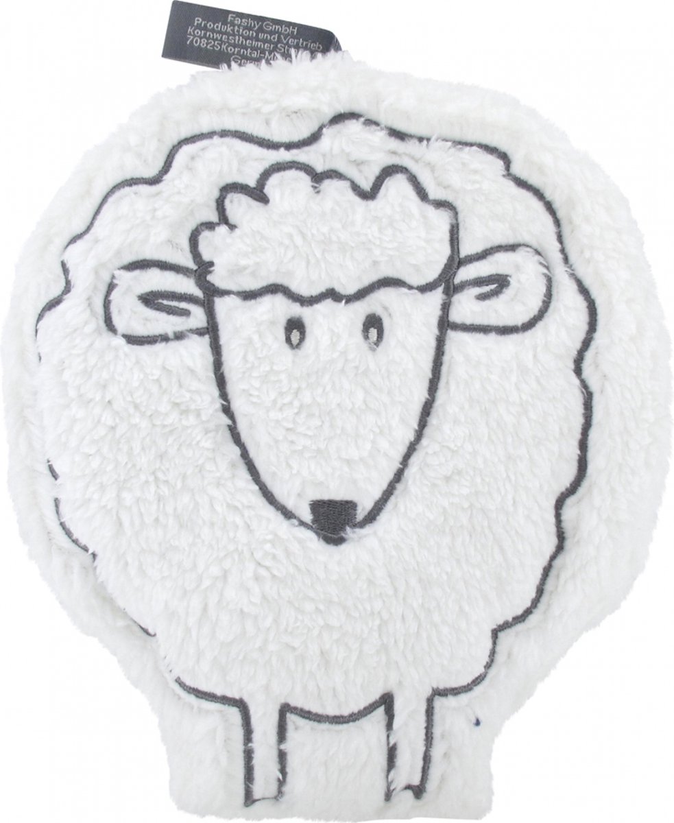 Dolly het schaap knuffel kersenpit - warmteknuffel Fashy