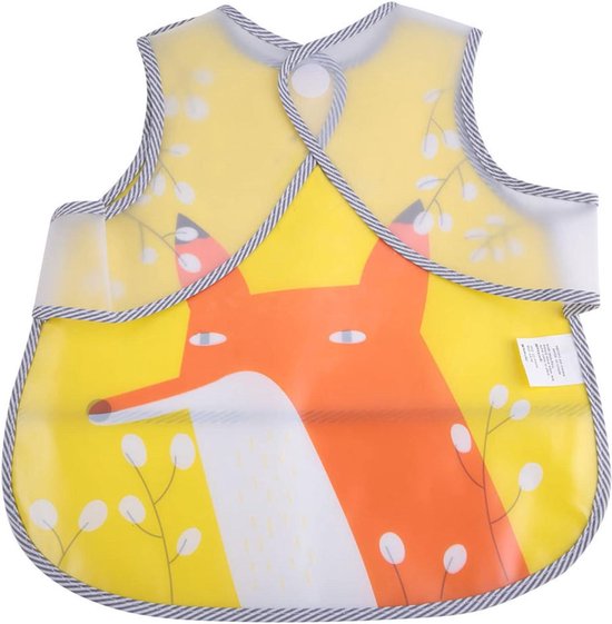Wasserdichte BPA-freie Baby-Lätzchen für Kleinkinder mit Essensfänger, Schnelltr