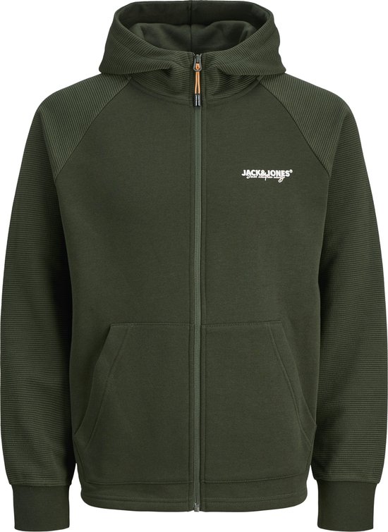 JACK&JONES - JJTHATCHER SWEAT ZIP HOOD PLS - Homme - Sweats