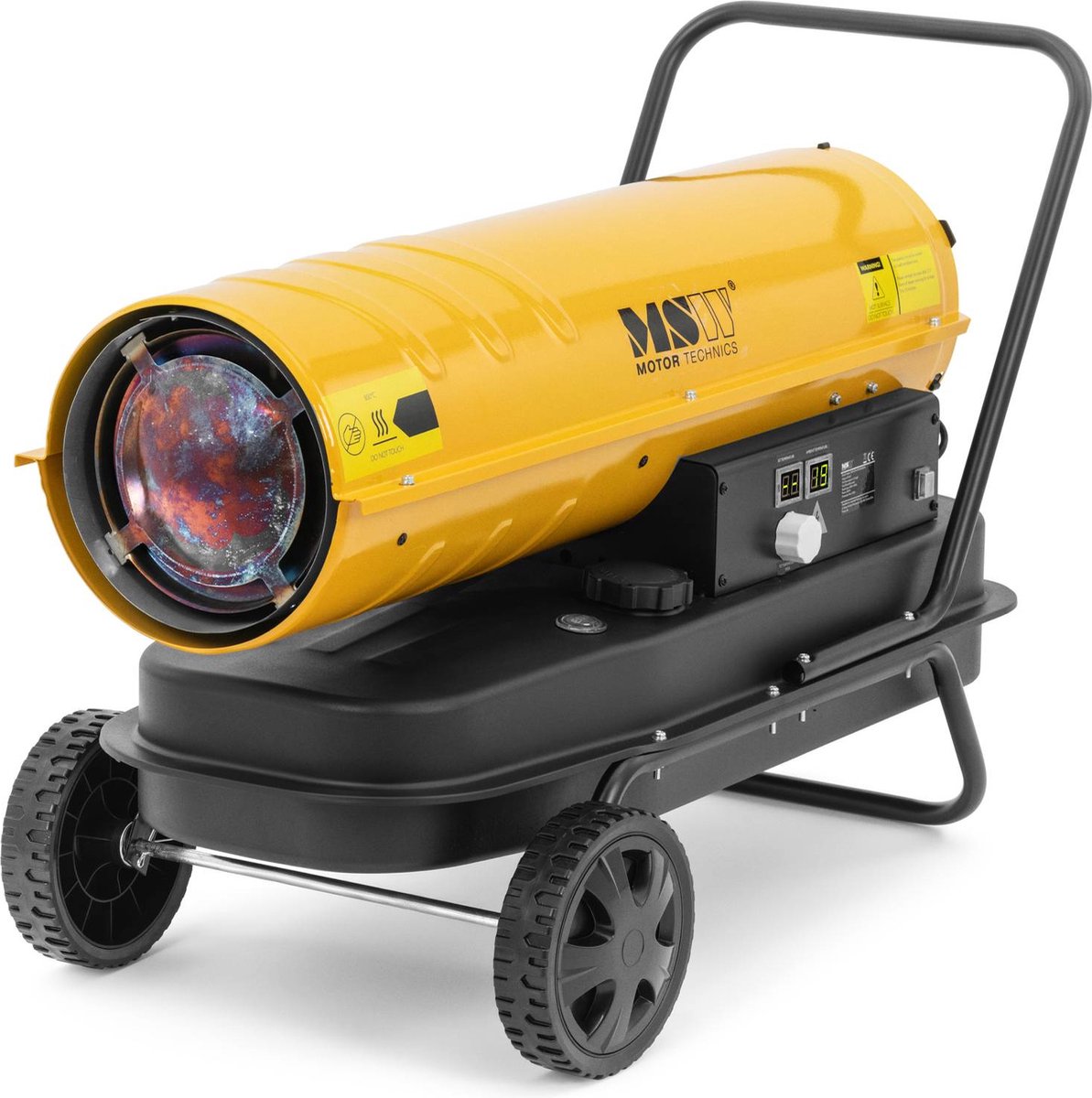 Dieselkachel op wielen - 30 kW - 38 l - MSW