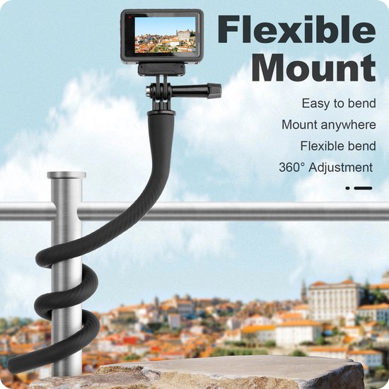 Telesin FM-002 Bras flexible pour caméra d'action