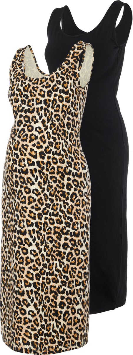 MAMALICIOUS - MLSANNIE SL MIDI DRESS 2-P - Dames - Mini jurken