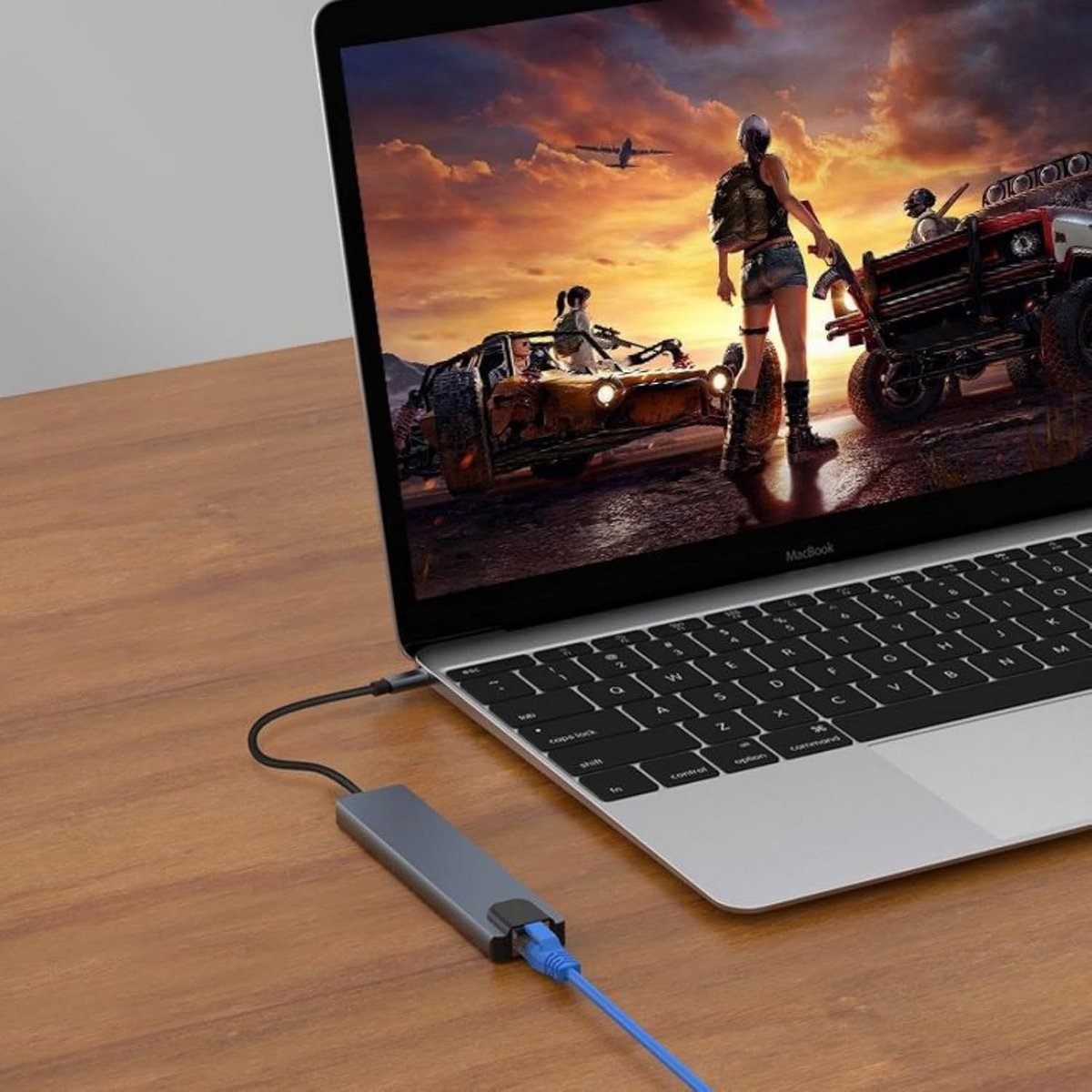 usb c hub - 8-in-1 USB-C Hub - Docking Station - USB Splitter - 4K HDMI - USB A - USB C - Ethernet - Micro SD - Ethernet - Interhub thumbnail 2
