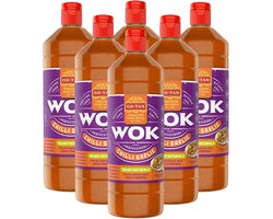Go-tan - Woksaus Chilli Garlic - 6x 1ltr