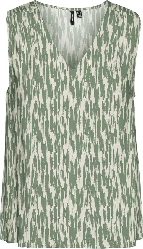 VERO MODA - VMEASY JOY S/L V-NECK TOP WVN GA - Dames - Blouses