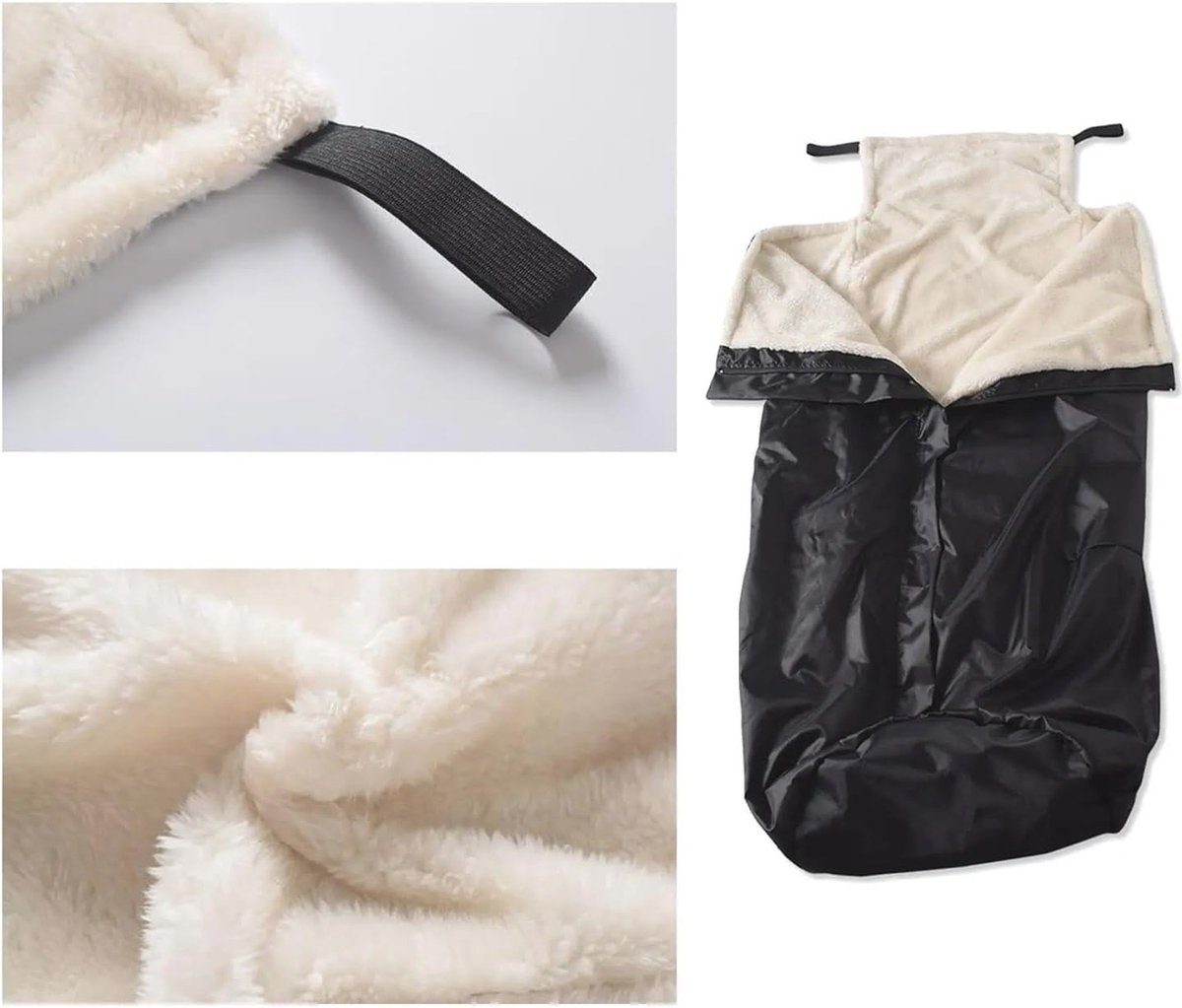 Goedkoopste Rolstoeldeken Met Rits - Dikke Pluche Warmer Voor Winter