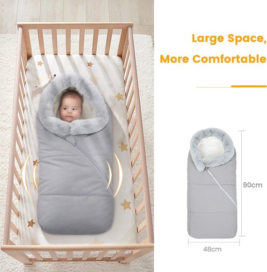 Luxe Voetzakken voor Kinderwagens - Waterdichte Babyvoetenzak voor Winter - Universele Kinderwagenaccessoires van LUXE. — afbeelding 3
