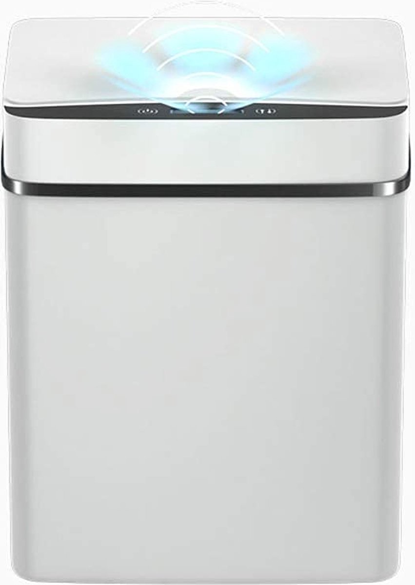 Goedkoopste Touchless Sensor Prullenbak 12L - Afvalmand voor Thuis, Keuken en Kantoor