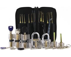 24 Stuks Slotenmaker Gereedschap - Lock Picks & Training Tools