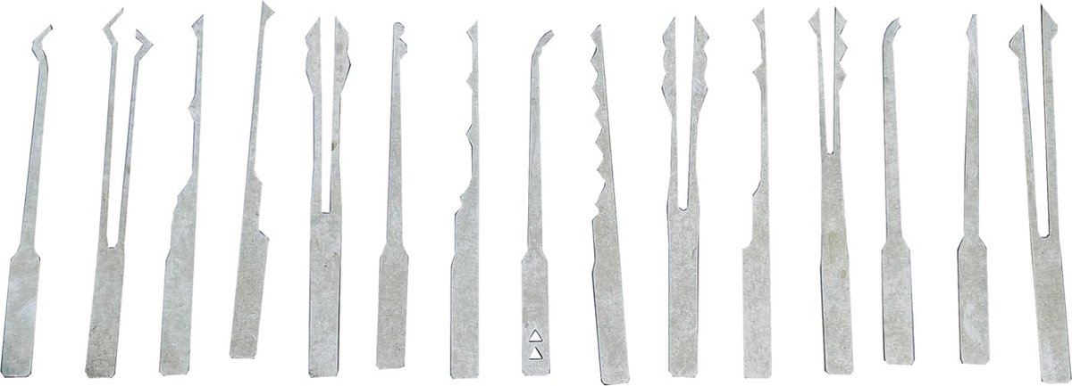 27-delige Lock Pick Set voor Professionals en Beginners - Inclusief Handgreep en Diverse Opzetstukken voor Deursloten en Autosloten — cadeau in Hobby - foto 6