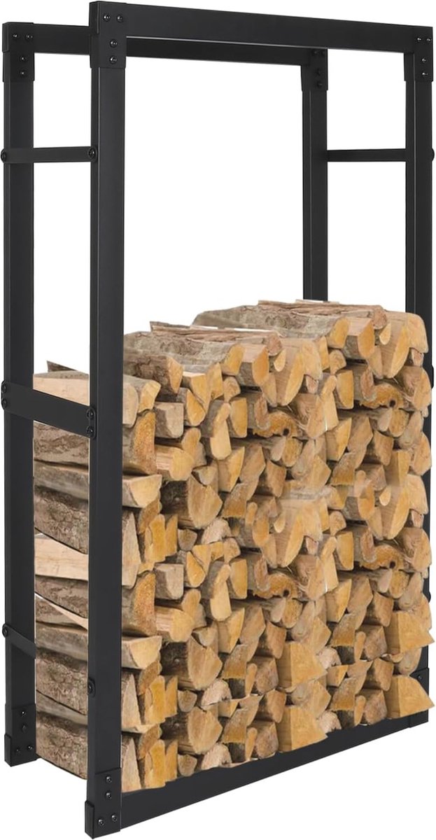 Brandhoutrek 150x60 cm – Weerbestendig Metaal Voor Binnen en Buiten – Ruim en Stabil