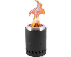 RedFire - Volcano - Small - Zwart - Tafelhaard - Incl. beschermhoes & protectie mat - Hout & pellet gestookt - Drievoudige verbranding