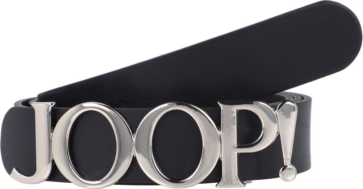 Joop! Riem Leer - Dames - 95 cm - dblue-silver