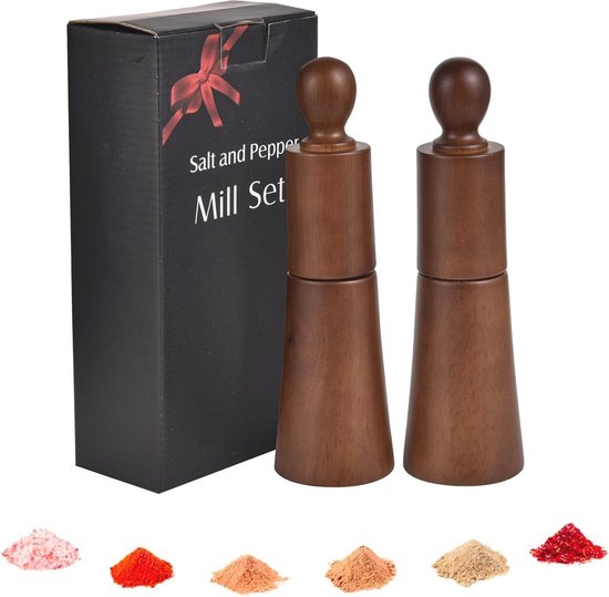 Vind houten peper en zoutmolen op - maart 2026