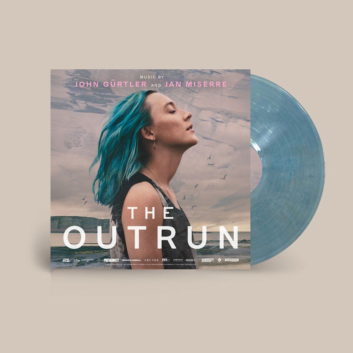 John Gürtler & Jan Miserre - The Outrun (LP) (Coloured Vinyl) (Original Soundtrack)