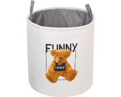 MIRO® Wasmand Babykamer - Kinder Speelgoed Opbergmand - Babykamer & Kinderkamer - Speelgoedmand - Opvouwbaar - Funny