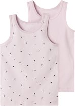 NAME IT - NMFTANK TOP 2P WINSOME HEARTS NOOS - Meisjes - Onderhemden