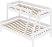 Vitalispa Lit superposé Everest, Wit, 120x200 / 80x200 cm