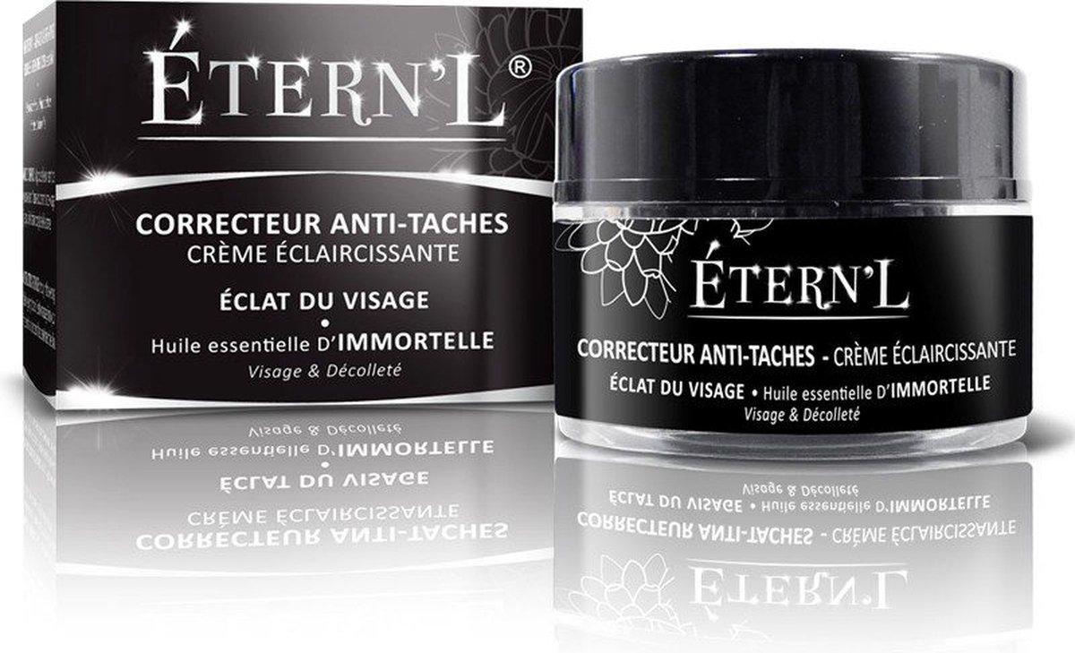 ÉTERN'L Luxurieuze verhelderende creme met Edelweiss, Immortelle en 4% Lumiskin - strakke en heldere huid 50ml