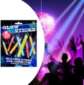 Hoadyush Knikstaafjes partyset, 100 stuks lichtstaven 120