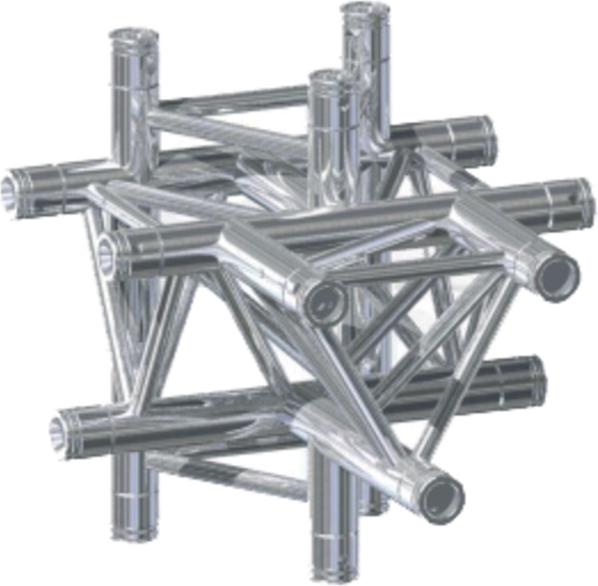 Global Truss F33 5-Weg hoek C51 3-punt, 5-Weg T-stuk - T-piece trussing