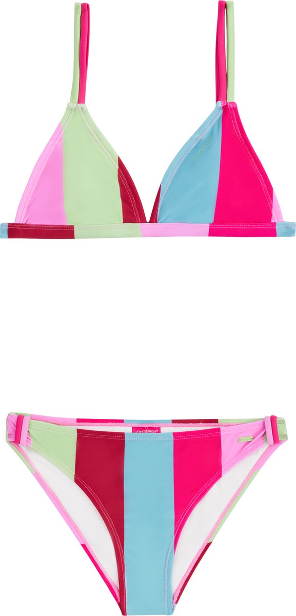 Protest Prtabby Jr – Triangel bikini set Meisjes – Verstelbare bandjes – Uitneembare vulling Roze