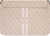 Guess 4G Printed Stripe Sleeve pour Apple MacBook (13"/14") - Rose