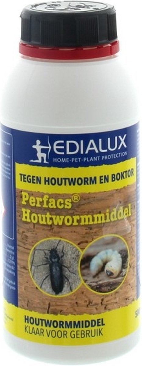 Perfacs Houtwormmiddel - bestrijding tegen houtaantastende insecten - biedt bescherming tegen houtwormen - bevat Permethrin