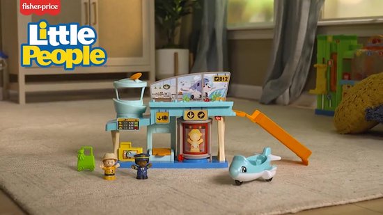 Fisher-Price Little People - Dagelijkse Avonturen Vliegveld