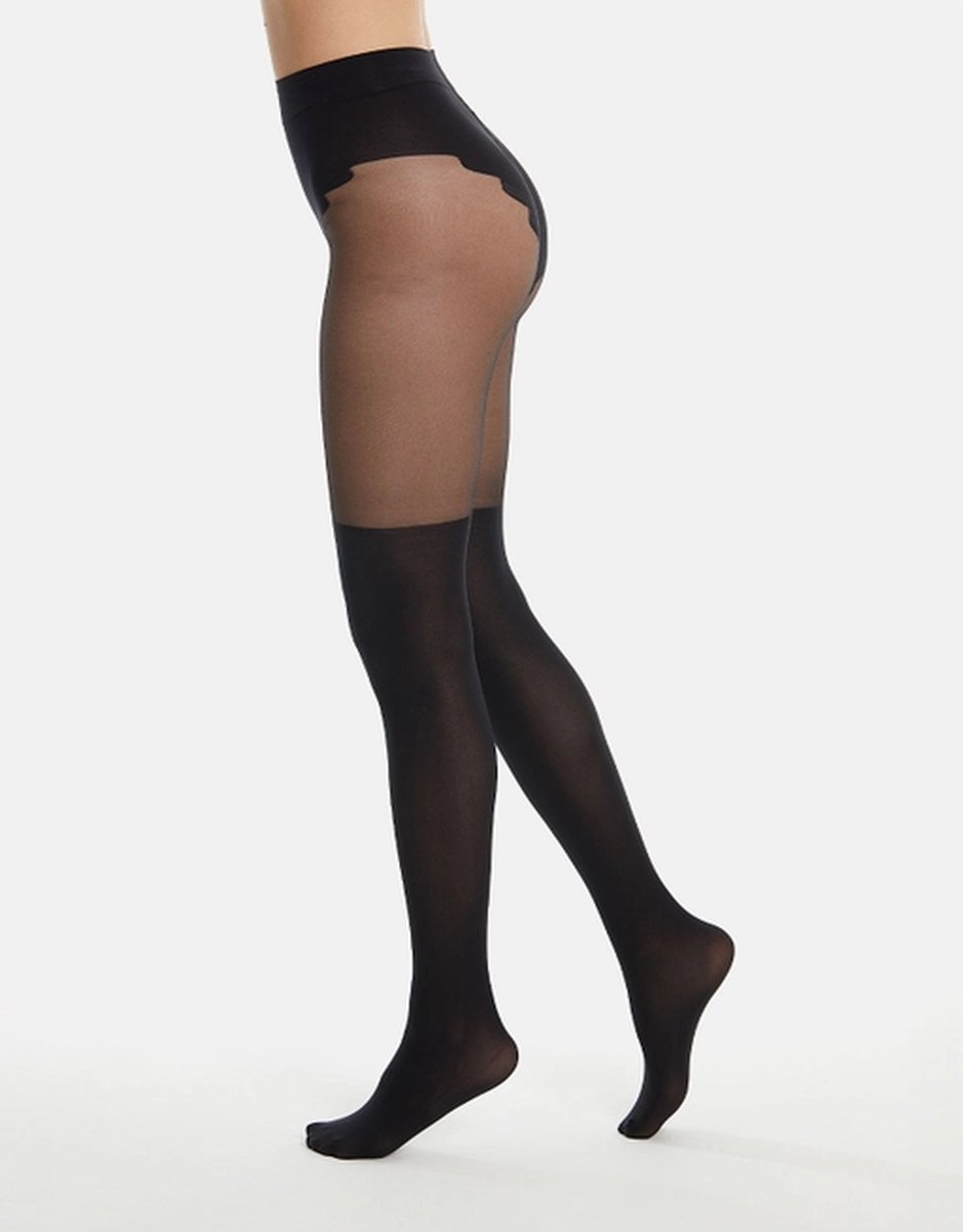 Cette panty ILLUSION 20-60 den -M- jarretel illusie -