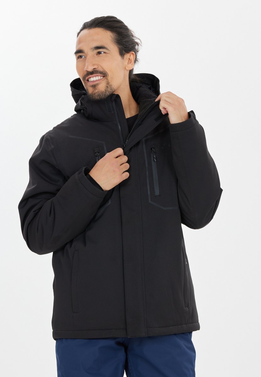 WHISTLER Skijacke Carbon Zwart