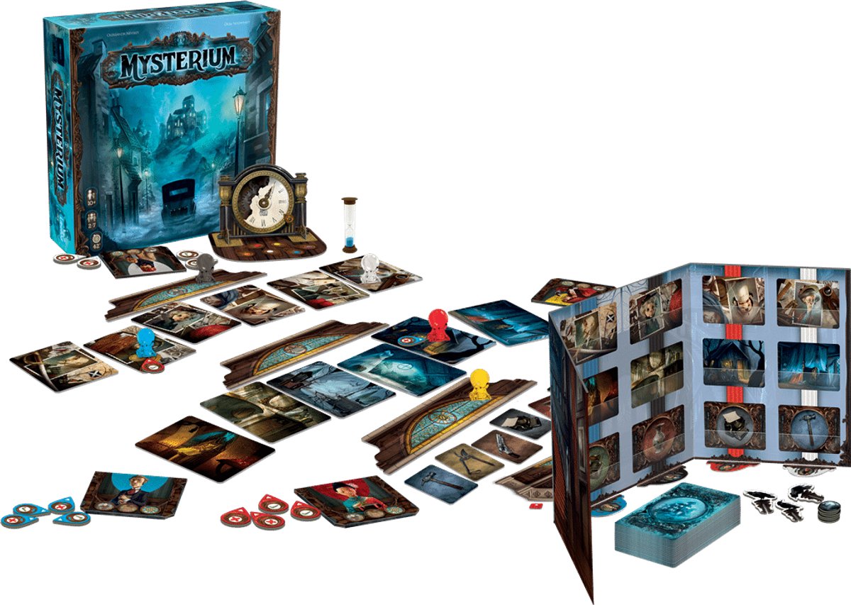 Asmodee bordspel Mysterium detective spel voor 3-7 spelers. — afbeelding 19