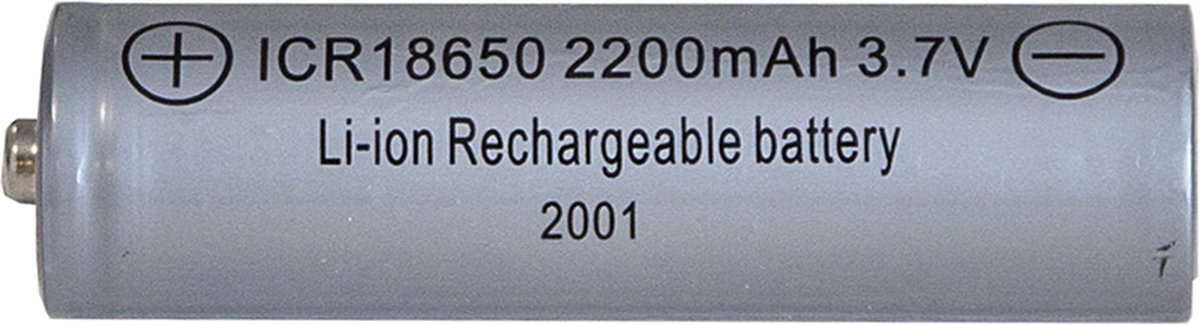 Star Trading 12.478-05 huishoudelijke batterij Oplaadbare batterij 18650 Lithium-Ion (Li-Ion)